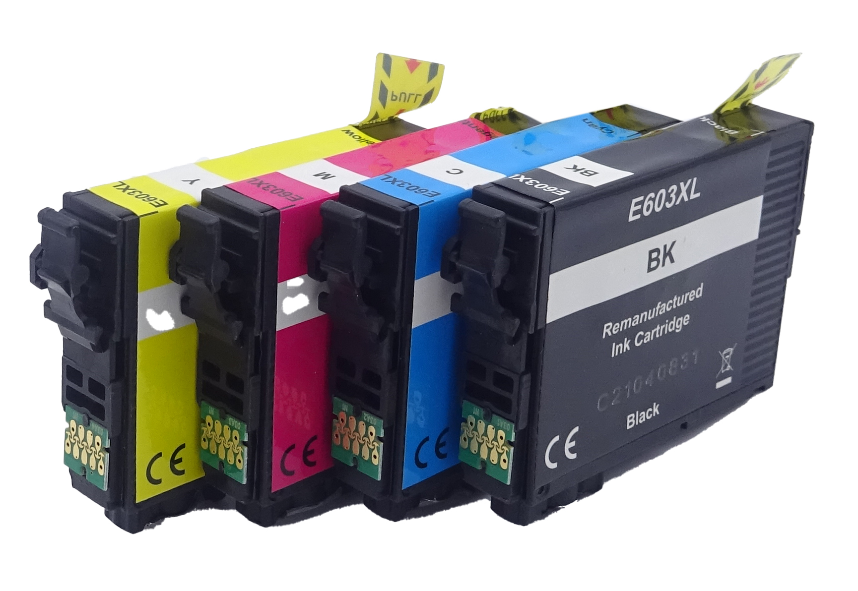 Yellow printhead cleaning cartridge for Epson WF-2845DWF printer