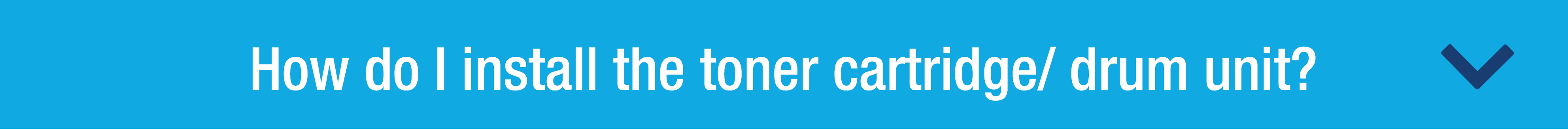 Printer cartridge installation