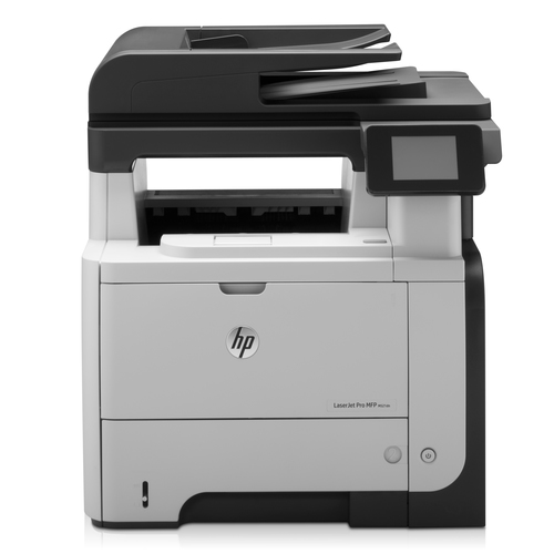 HP LaserJet Pro MFP M521dn, Print, copy, scan, fax, Two-sided printing; 50-sheet ADF; Front-facing USB printing Product Image