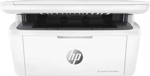 HP LaserJet Pro MFP M28a: Up to 18 ppm (A4); Up to 600 dpi Product Image Front-Center