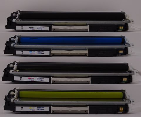 Compatible HP 126A Bottom View with clip removed