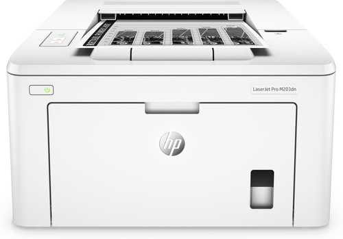HP LaserJet Pro M203dn Printer Product Image Front-Center