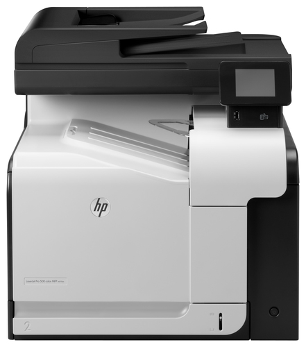 HP LaserJet Pro 500 color MFP M570dn, Print, copy, scan, fax, 50-sheet ADF; Scan to email/PDF; Two-sided printing Product Image
