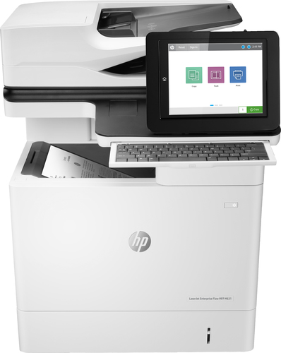 HP LaserJet Enterprise Flow MFP M631h, Print, Copy, Scan Product Image