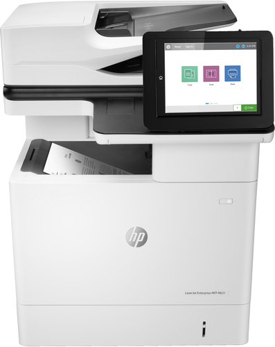 HP LaserJet Enterprise MFP M631dn Product Image Front-Center