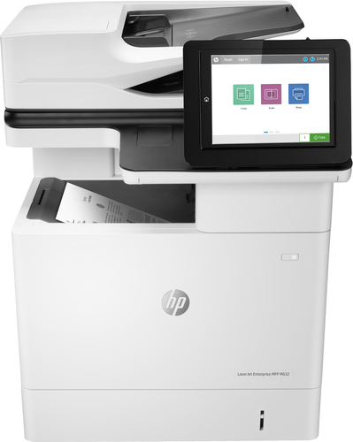HP LaserJet Enterprise MFP M632h, Print, Copy, Scan Product Image