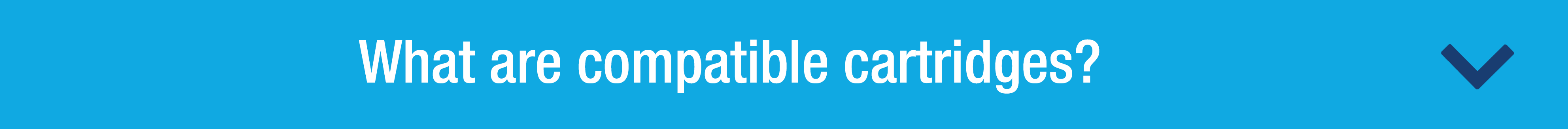 What is a compatible cartridge?