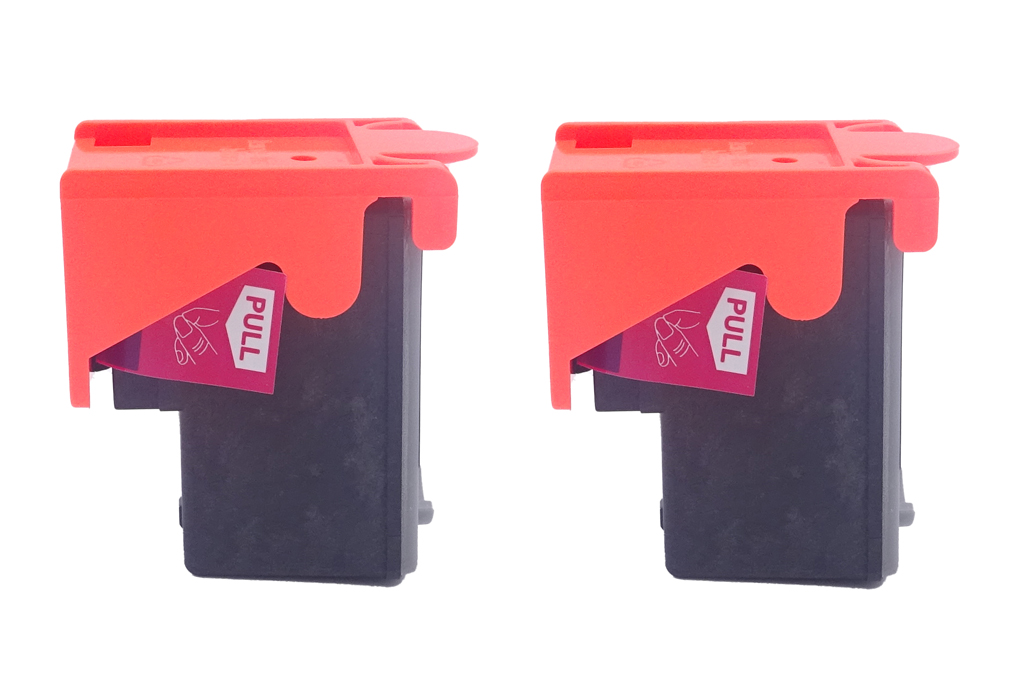 Canon PG-40 CL-41 cartridges left side with pull tab